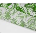 thumbnail image 4 of Vargottam Nappe d'Intérieur/extérieur 58 pouces avec trou de parapluie et Fermeture Éclair, Nappe imperméable à l'eau, Couvre-Tables pour Table de Cour Arrière - Vert et Blanc, 4 of 7
