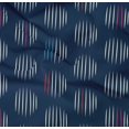 thumbnail image 4 of oneOone Organic Cotton Poplin Twill Fabric Line Geometric Decor Fabric Printed BTY 42 Inch Wide, 4 of 4