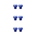 thumbnail image 2 of maskred 2 Pcs M10x1.25 Rearview Mirrors Thread Screw Bolts Plug Hole Blue Positive 10mm 3Set, 2 of 6