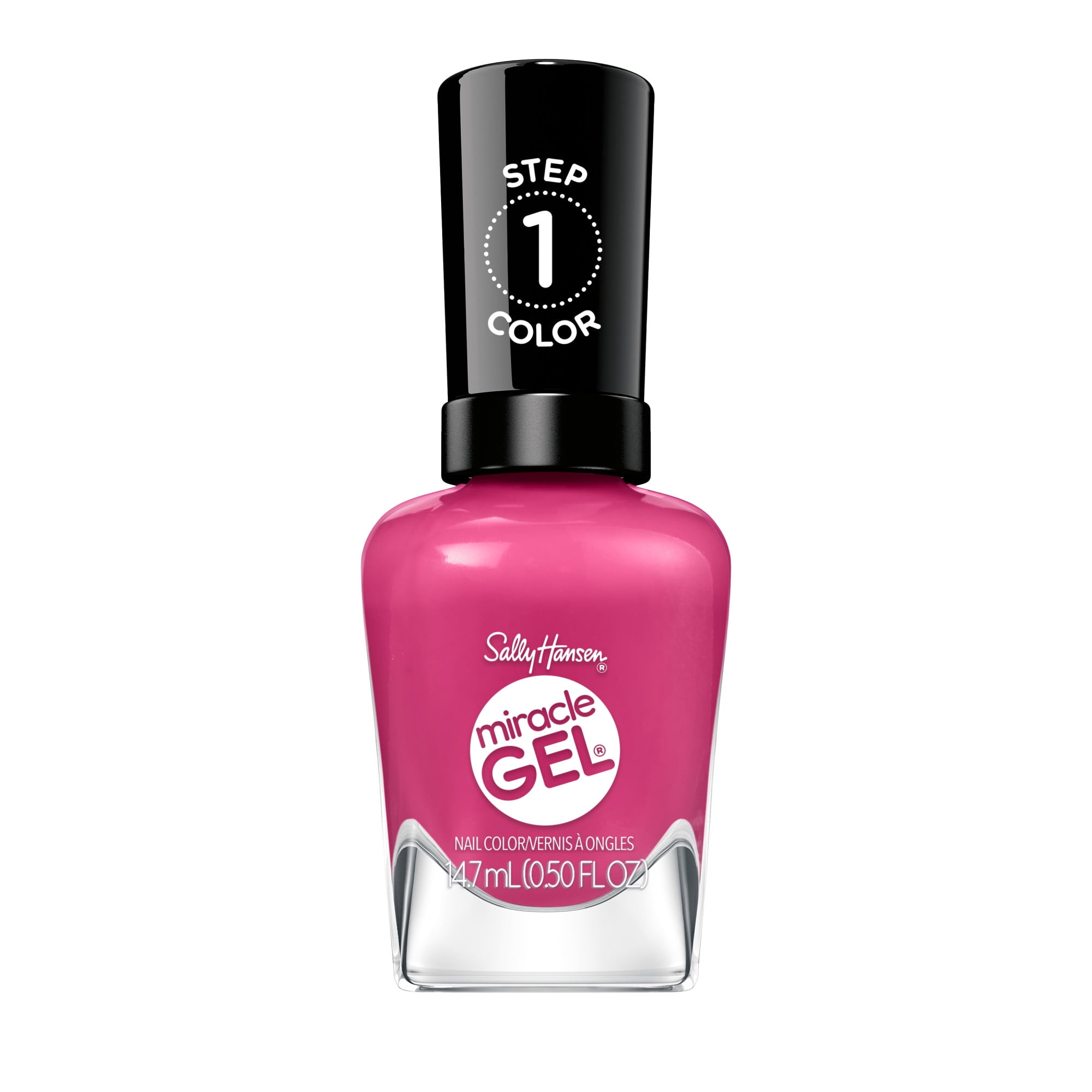 Sally Hansen Miracle Gel Supercharged Pinks Nail Polish, With a Color Grip Complex , Long-Lasting , Salon-Quality Results