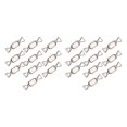thumbnail image 2 of relayinert Candy Shaped Mini Necklace Organizer Earrings Necklace Storage Transparent 10 Pcs 2Set, 2 of 6