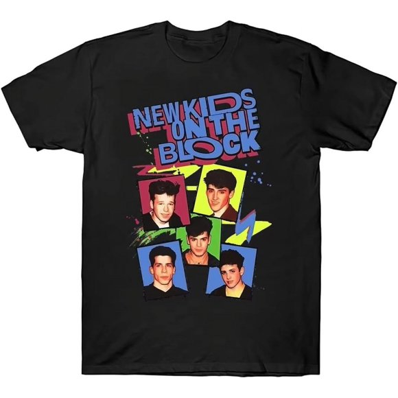 new kids on the block Shirt,Vintage T-Shirt,Short Sleeve Tee,Tank Tops,Black Shirts for Men Women