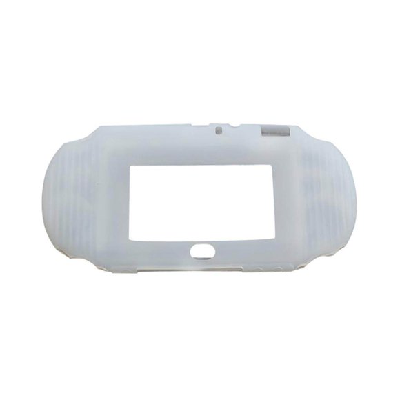 tamizeot Étui en Silicone Souple pour PS pour Vita pour PSVita 2000 Housse de Console Anti-Rayures pour Protection Coque pour PSV2000 Étui Peau Blanc
