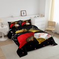 thumbnail image 3 of Erosebridal Oriental Exotic Fans Bedding Todder Comforter Set, Japanese Style Down Comforter, Reversible 2 Pieces, 3 of 8