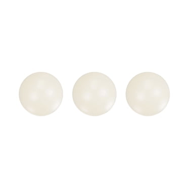 Unique Bargains 3pcs PA66 Nylon Solid Plastic Balls 6mm G3 Precision Bearing Ball