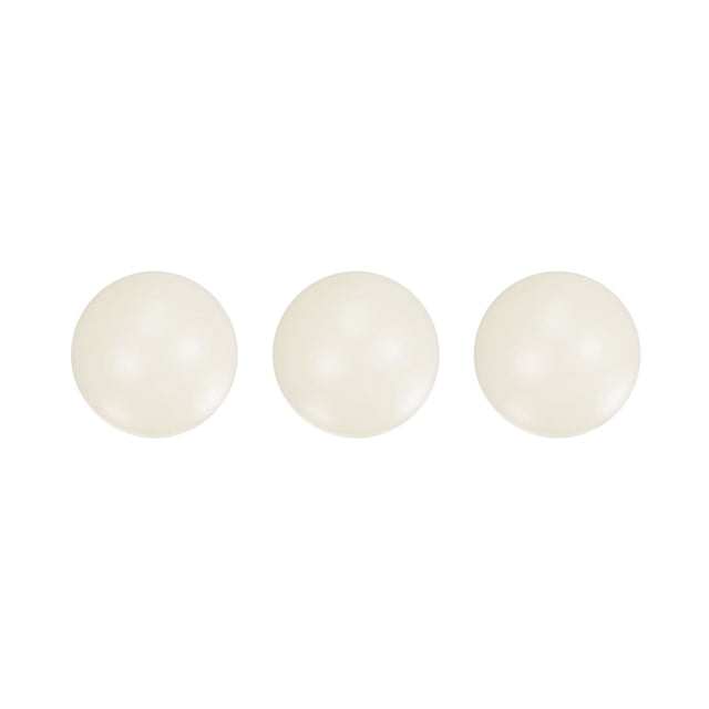 Unique Bargains 3pcs PA66 Nylon Solid Plastic Balls 6mm G3 Precision Bearing Ball