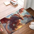 thumbnail image 4 of KLL Ferocious Dragon Fury Print Front Door Mat Indoor Outdoor Entrance, Non-Slip Mat All-Weather Doormat Indoor Outdoor Rug Patio Porch Entryway Mat, 23.6''x15.7'', 4 of 7
