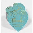 thumbnail image 2 of Inkdotpot Gold Foil Paper Hang Tags Thanks For Celebrating With Me Birthday Favor Tags 100 Pieces, 2 of 6