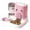 Pink, variant on 2 In 1 Automatic Feeder for Portable Drinking Bowl Set Pet Feeding and Water Dispenser for Cats Dogs Small Animals Lightweight Indoor Outdoor