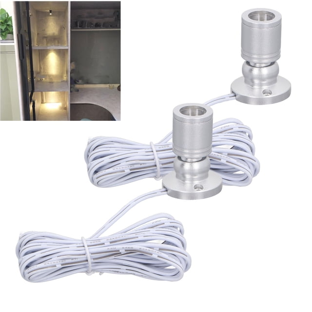 LED Mini Spot Lights Jewelry Cabinet Lamp Dimmable LED Spotlight Aluminum USB 5V Dimmable LED Spotlight for Home Hotel and Jewelry Store