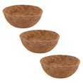 thumbnail image 1 of 3x Coco Liners Thick Liner for Flower Pot Flower Outdoor Coir Planter 20cm, 1 of 8