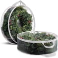thumbnail image 1 of WIFKLSIIPG Christmas Wreath Storage Bags Holiday Garland Storage Containers Waterproof Storage Bags Zippered Bags with Reinforced Handles for Christmas Artificial Wreath Supplies, 1 of 8