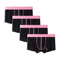 thumbnail image 1 of Plebaso Boxeurs pour Hommes en Coton Extensible sous-Vêtements Confortables Élastiques de Tous les Jours Boxeurs pour Hommes Multipacks, 1 of 2
