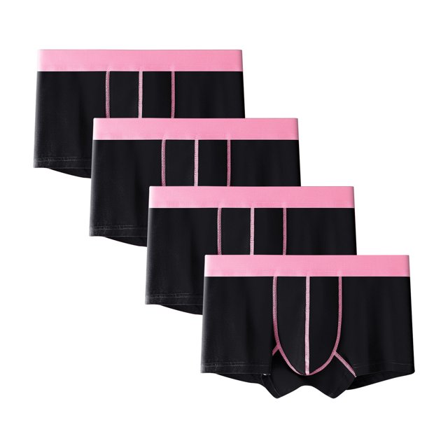 Plebaso Boxeurs pour Hommes en Coton Extensible sous-Vêtements Confortables Élastiques de Tous les Jours Boxeurs pour Hommes Multipacks