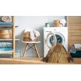 thumbnail image 2 of Ahgly Tapis Rond Lavable en Machine Intérieur Transitionnel Acajou Brun, 3 Pieds Rond, 2 of 7