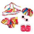 thumbnail image 5 of Oct17 Doll Clothes Fits Compatible With American Girl 18""- Swimming Outfit, 5 of 5