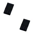 thumbnail image 4 of Baohd Extension Strap Bra Extender Buckle 3 Rows 3 Hooks Women Multicolor Lengthened Band Lingerie Replacement Intimates black 2Set, 4 of 6