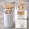 thumbnail image 2 of Upgrade Up Qtip Holder For Qtip Dispenser Bathroom Organizer Bathroom Toothpick Holder Fabric Clothes Organizer Storage Moving Medium Storage Storage Container 30 Gallon Storage with Lids Pretty, 2 of 9