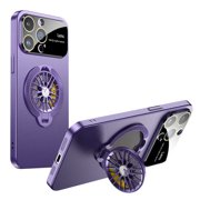 Xs Max Phone Case Mobile Phone Protective Case 14 Pro Max 6.8-Inch Protective Case Gyroscope Bracket Magnetic Protective Case 2025 Magnetic Phone Case