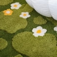 thumbnail image 4 of Moss Bathroom Rug, Soft Microfiber Bath Mat, Non-Slip Absorbent Area Carpet, Machine Washable for Shower, Bedroom, and Kitchen, 4 of 7