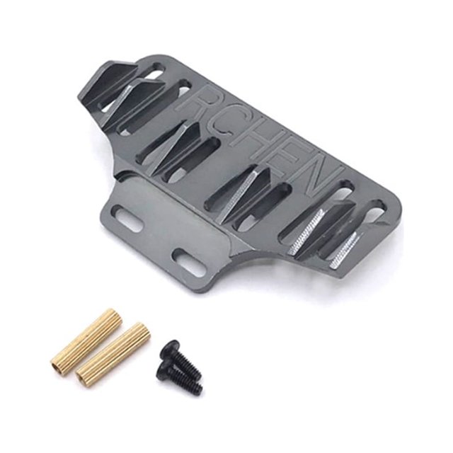letairis 1/28 Gifts for Men Remote Control Car Simulation Rear Spoiler Tail Wing Upgrade Accessories Boy Toys Refitting Spare Parts Frame Titanium