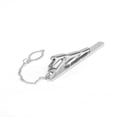 thumbnail image 4 of Shengyu 1pc Men Metal Silver Tone Simple Necktie Tie Bar Clasp Clip Clamp Pin, 4 of 9