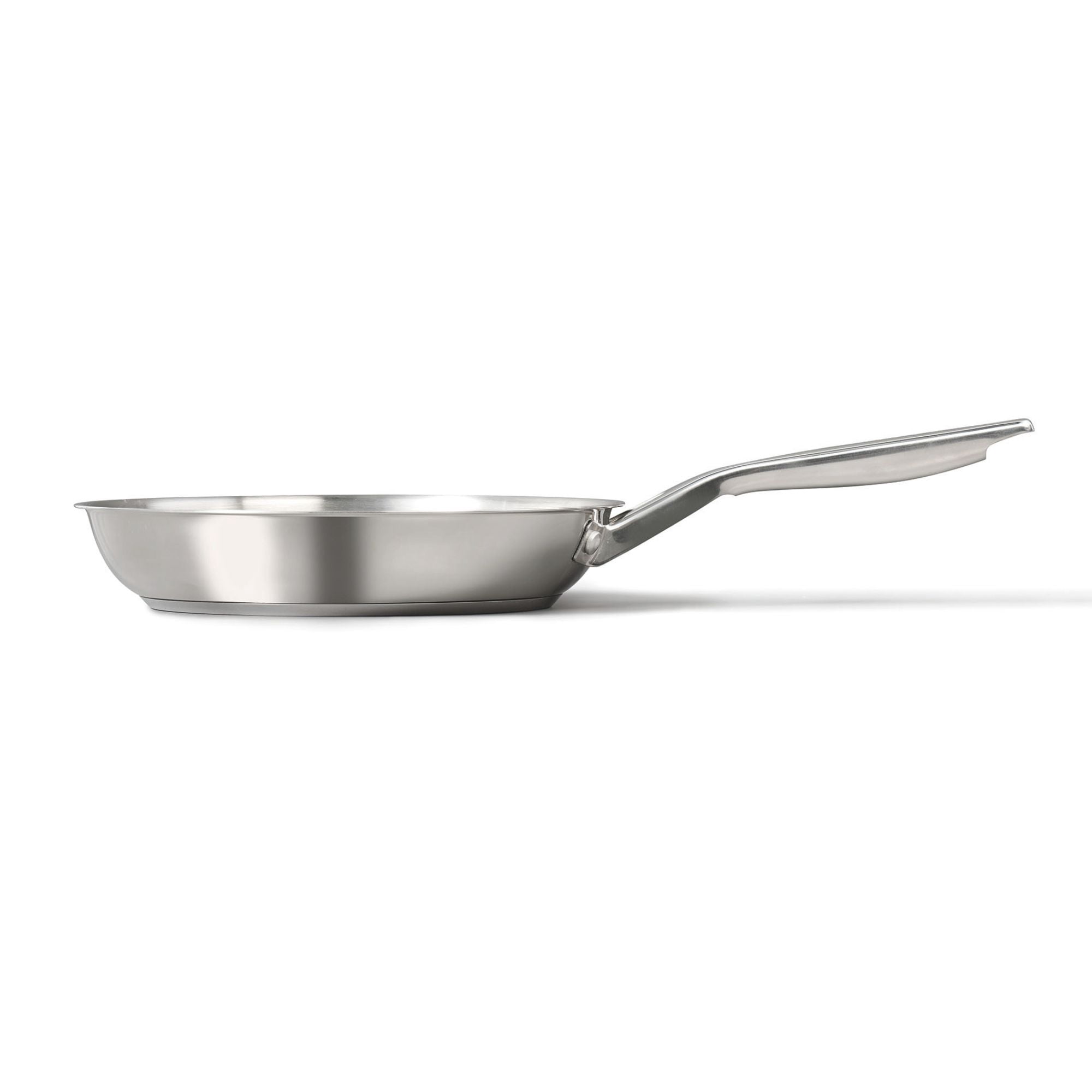 Starfrit The Rock Performance 28 cm (11") Stainless Steel Fry Pan with Lev.tec Technology, PFAS-Free, Induction Compatible, Oven & Dishwasher Safe