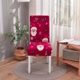thumbnail image 4 of Christmas Chair Cover With Elastic Stretchable Washable Protective Cover Suitable For Restaurant Ceremony Hotel Chair Cover, 4 of 5