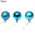 thumbnail image 2 of 24Pcs Christmas Tree Balls Festival Home Party Mall  Hanging Decor Ornament, 2 of 10