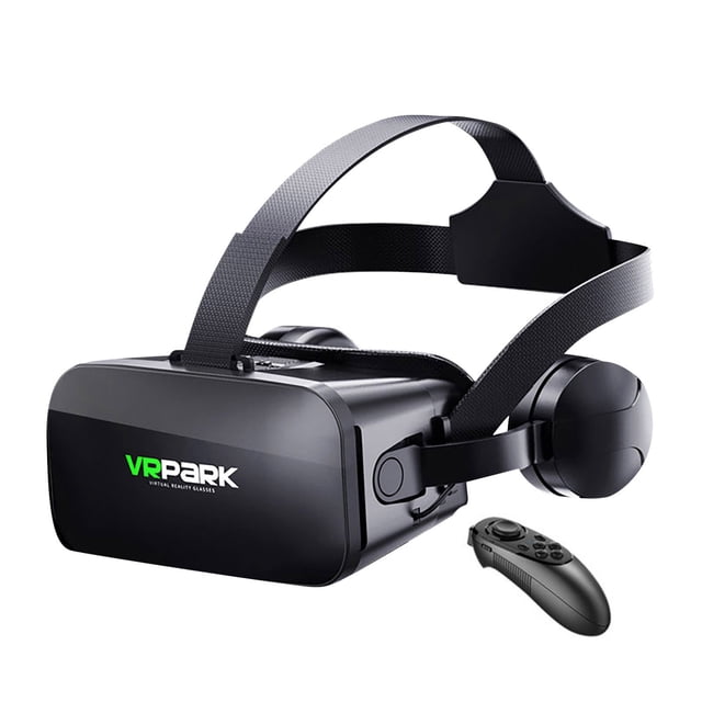 Cagogo under $5 VR Headset, VR Headset Glasses, Virtual Reality Goggles, Smartphone VR Headset, 3D VR Glasses, Immersive Gaming Glasses, Movie VR Headset, Gift for Gamers, Android iOS Compatible