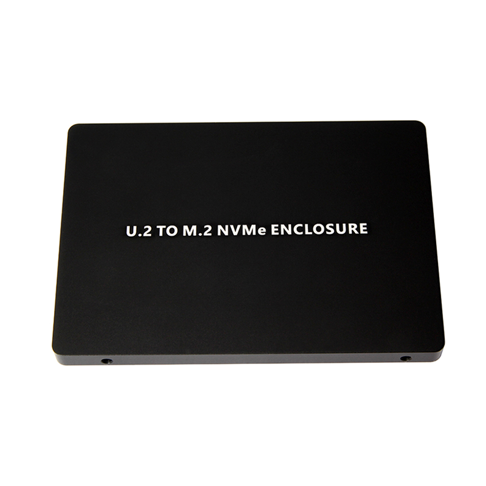 Amdohai SSD Enclosure M.2 NVME to U.2 SFF-8639 Solid State Drive Case Aluminum Alloy SSD Enclosure Easy Installation