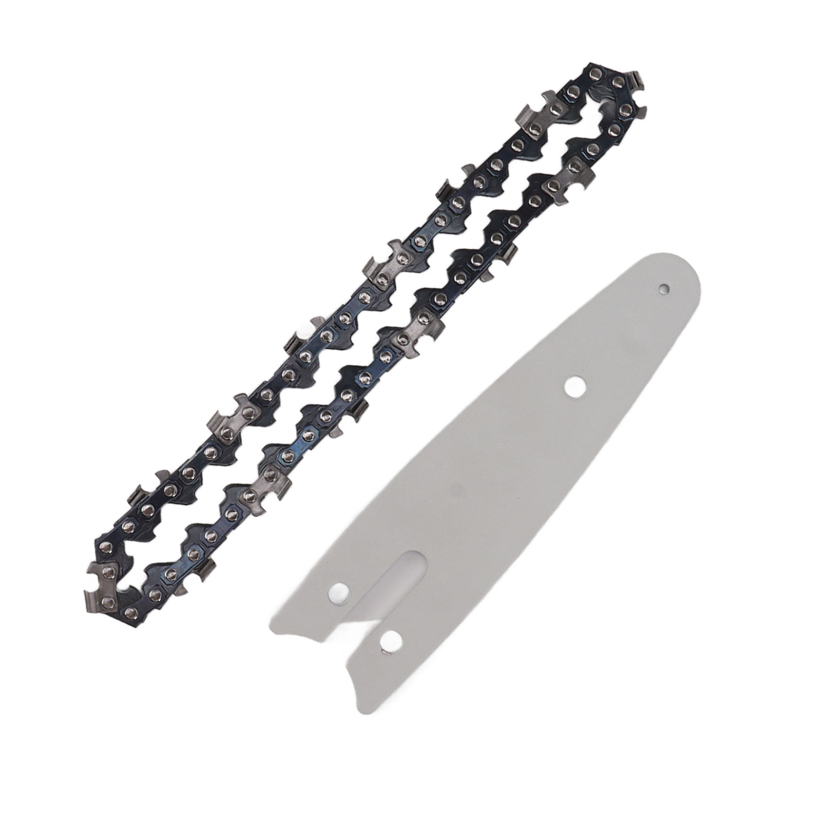 Mini Chain Guide Bar Combo, Manganese Steel, Faster Speed,and Wear  Gear Teeth, Heat Treated and Hardened Rivets, Lightweight, Long Life,  Cutting