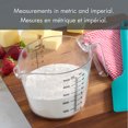 thumbnail image 4 of 2-Cup Holiday Time Clear Measuring Cup with Easy-Read Measurements and Pour Spout, 4 of 11