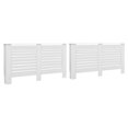 thumbnail image 1 of vidaXL Couvercle de Radiateur Protection de Radiateur pour Maison Bureau Chauffe-Armoire MDF, 1 of 6