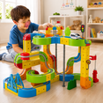 thumbnail image 2 of Tradeopia Anti Gravity Rail Car Track Building Set, 122-Piece Flexible Racing Track Construction Toy for Kids, 2 of 5