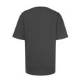 thumbnail image 4 of TIMIFIS Breast Cancer Awareness Shirts for Women Work Tops Short Sleeve Out Blouse Breast Awareness Letter Print Shirt T-Shirt Tops In OctoberFall/Winter, 4 of 6