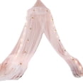 thumbnail image 2 of Vaidha Lit pour Filles Rideaux de Lit Ronds en Dentelle Dôme Élégant en Dentelle Baldaquin Princesse Moustiquaire de Lit Chambre Décor Intérieur Extérieur pour Filles Garçons Adultes, 2 of 6
