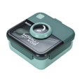thumbnail image 3 of 2 Compartments Bento Lunch Box Leak Proof Food Storage Container for Office School Daily Use, 3 of 4