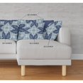 thumbnail image 4 of Amrita Sen CAPL467FSDS-ZP-20x20 Buddha Flower Ceremony Suede Zippered Pillow with Insert Indigo Light Blue, 4 of 4