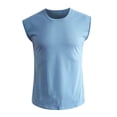 thumbnail image 1 of Ramiter Débardeur de Musculation Performance Tech pour Homme Débardeur pour Homme Bleu Pâle,4TG, 1 of 4