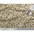 thumbnail image 3 of Soimoi Viscose Chiffon Fabric Brush Stroke & Insect Printed Fabric 1 Yard 42 Inch Wide, 3 of 3