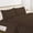 Chocolate, variant on Life Style 1200 Thread Count 100% Egyptain Cotton 4-Piece Deep Pocket Stripe Sheet Set (King, White)