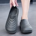 thumbnail image 4 of Dakaela Chef Shoes for Men Nonslip Water Proof Garden Kitchen Work Clogs Comfortable Nursing Mules, 4 of 8