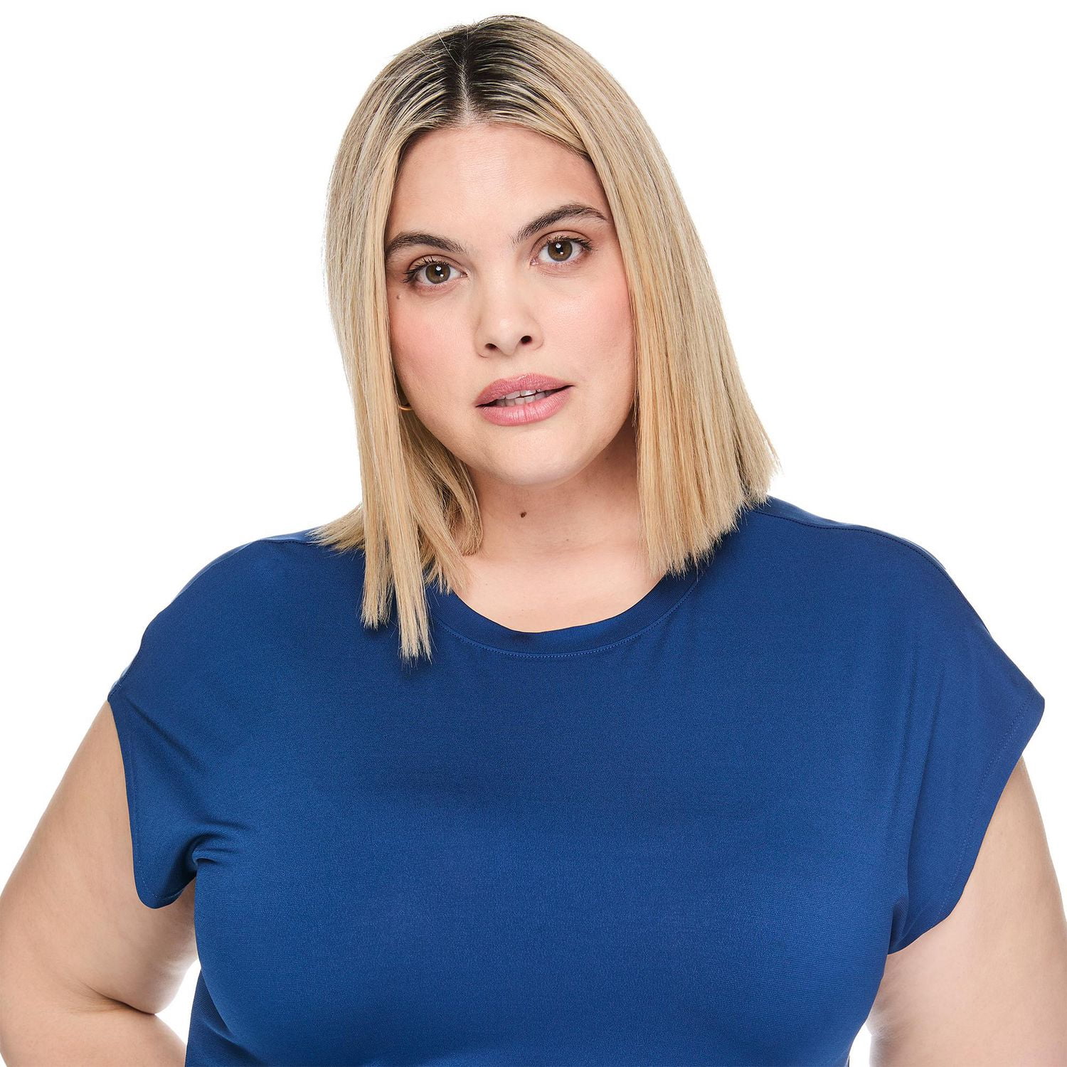 Robe avec motif croisé à l’avant Lane Bryant Plus pour femmes