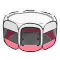 thumbnail image 3 of GoDecor Clôture pour Chien 35 Pouces Enclos Doux pour Chiot Stylo d'Exercice Rose, 3 of 9