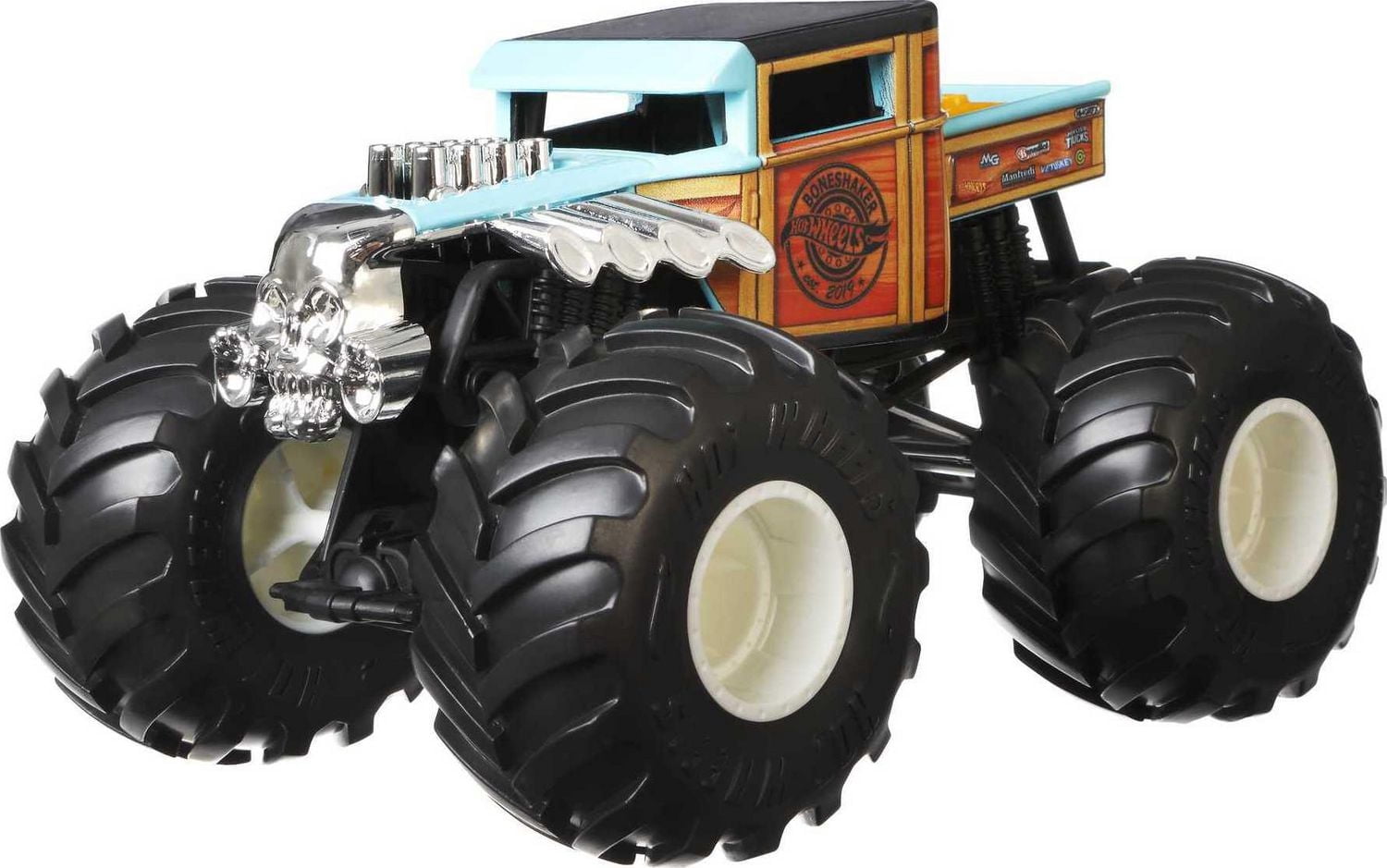 Hot Wheels Monster Trucks 1:24 Die-cast scale Bone Shaker