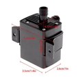 thumbnail image 3 of AMERTEER Mini Submersible Pump 12v Quiet Brushless Waterproof Aquarium Circulator, 3 of 8