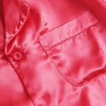 thumbnail image 4 of FhsagQ Pajamas Mens Pajamas Sleepwear Pack Super Fit Mens Solid Color Smooth Home Suit Two Piece Set Men's Pajamas with Support Mens Pajamas Sleepwear Long Leg 9 Red M, 4 of 4