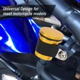 thumbnail image 3 of Universal Motorcycle Brake Fluid Reservoir Master Cylinder Oil Cup 40ml for YZF R1 R3 R6 R25 R15 R125 600R Z650 Z750 Z800 Z900 Z1000 650 250 250R 300 650R ZX10R, 3 of 7