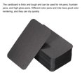 thumbnail image 4 of Unique Bargains 3.5' x 2' Blank Paper Business Cards Small Index Flash Cards Message Note Card, Black 300 Pack, 4 of 5